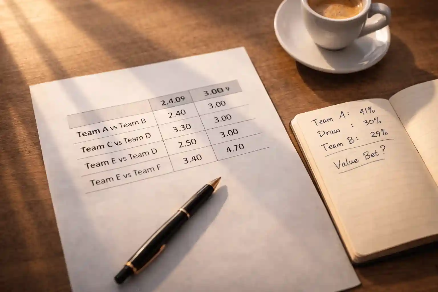 Come funzionano le quote nelle scommesse sul calcio e la probabilita implicita